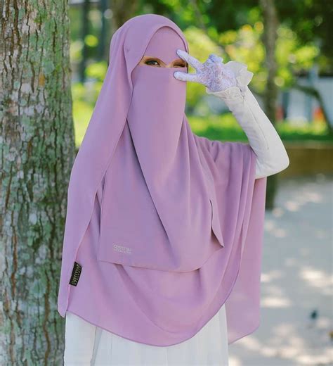 Niqab Muslim Women Elegant Instagram Girl Beauty Beautiful Color Quick