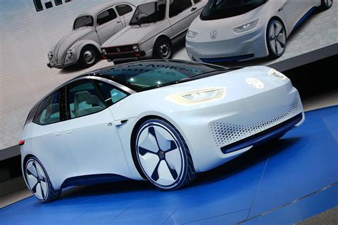 Paris 2016 Volkswagen Id Electric Concept Car Gtspirit