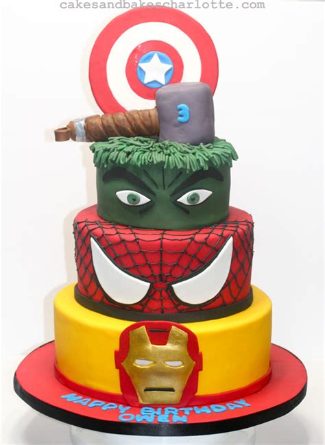 Don't ever make this, though, and if you do, for the love of god, don'. Hulk-Avengers-Iron-man-Thor-Spiderman-superhero-birthday ...