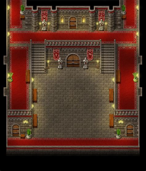 Magic Overload Castle Hall Pixel Art Games Pixel Art Design Rpg Maker