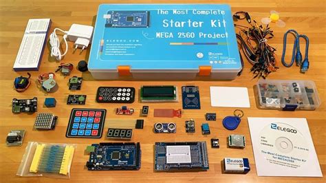 Elegoo Mega 2560 R3 Complete Starter Kit Unboxing And Test In 2022 Starter Kit Kit Starter