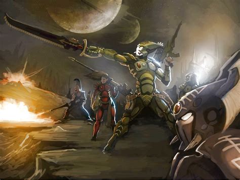 wallpaper 1600x1200 px action dark fantasy fi fighting sci war warhammer warrior