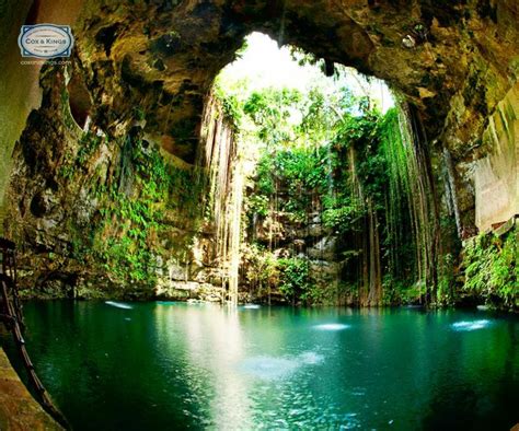 Yucatan Cave Lake Situated In Northern Mexico The Yucatan