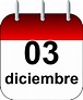Que se celebra el 3 de diciembre - Calendario