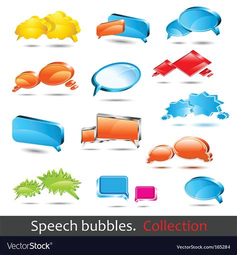 Speech Bubbles Royalty Free Vector Image Vectorstock