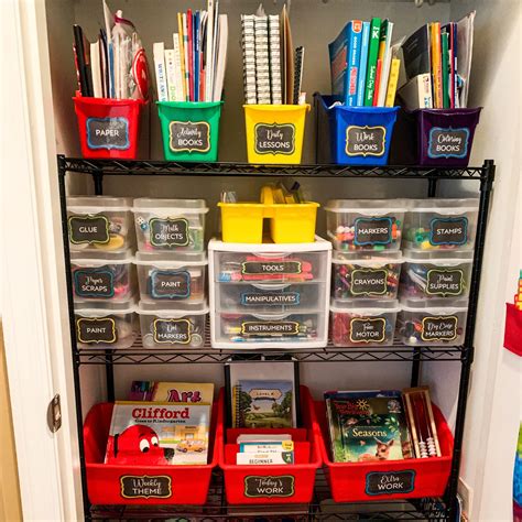 Homeschool Organization Ideas For Small Spaces Everyday Thrifty