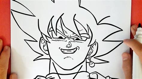 Como Dibujar A Goku Black Dibujos Faciles De Goku Dibujos Para Images