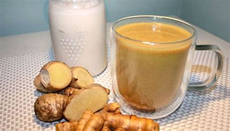 Blend Turmeric Ginger With Coconut Milk Drink Before Bed To Flush