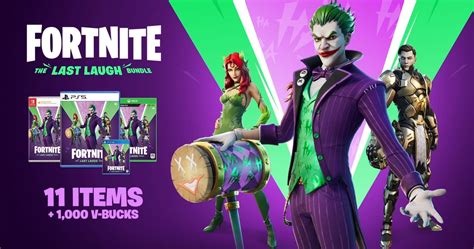 Fortnites Latest Retail Bundle Includes Joker And Poison Ivy Skins