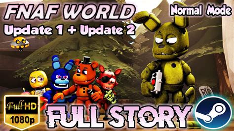 Fnaf World 100 Full Story Update 1 And 2 Normal Mode All