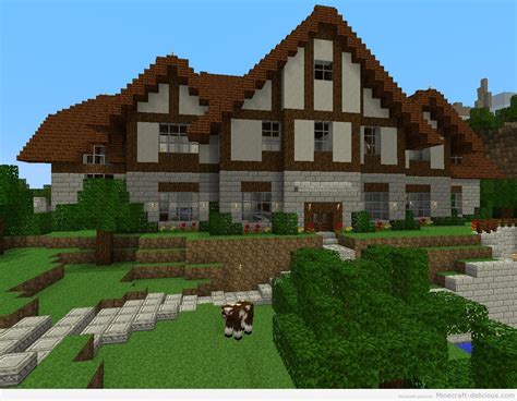Big Minecraft Houses Minecraft Houses Blueprints Minecraft Mansion