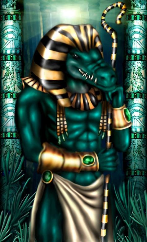 ☥egyptian Mythology☥sobek Ancient Egyptian Gods Ancient Egyptian Deities Egyptian Gods