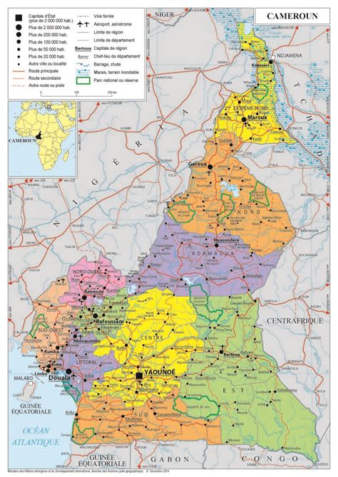 Présentation du Cameroun  Ministère de l’Europe et des Affaires étrangères