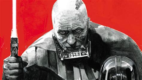 star wars darth vader black white and red comic series will show vader at his deadliest
