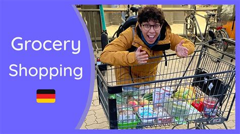 Grocery Shopping In Germany Explained 🛒 Youtube