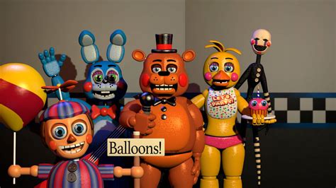 Fnaf 2 Sfm New And Improved Wip By Redengineertf2 On Deviantart