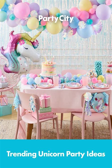 Trending Unicorn Party Ideas Birthday Party Supplies Decoration