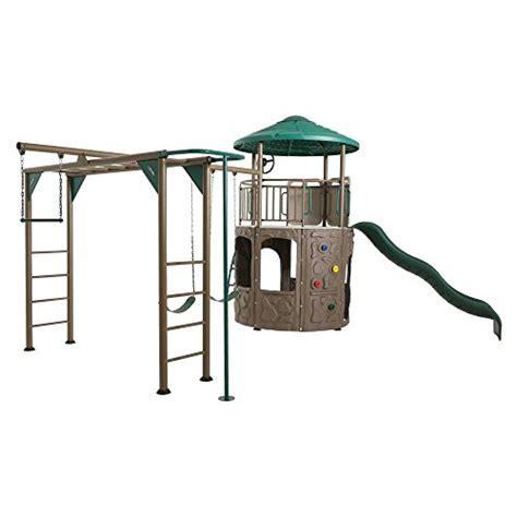 Lifetime 90630 Products Adventure Tower Deluxe Playset Green Pricepulse
