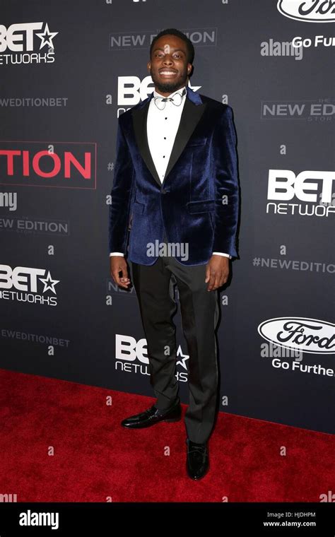 Woody Mcclain At Arrivals For Bets The New Edition Story Premiere