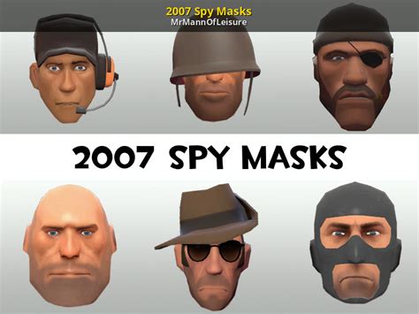 2007 Spy Masks [team Fortress 2] [mods]