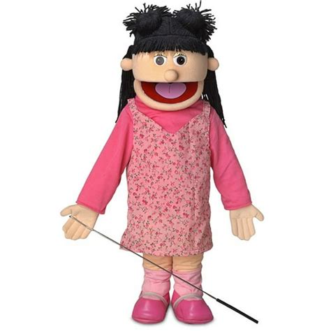 25 Susie Peach Girl Full Body Ventriloquist Style Puppet