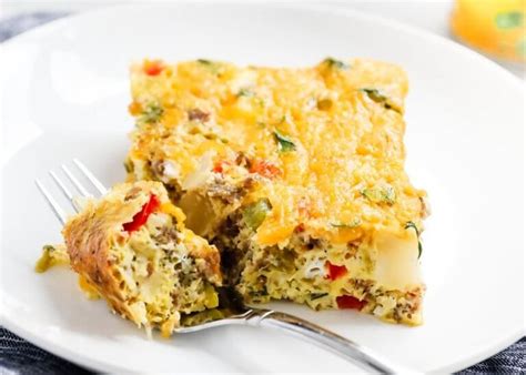 Make Ahead Sausage And Egg Breakfast Casserole One Of My Go To Easy