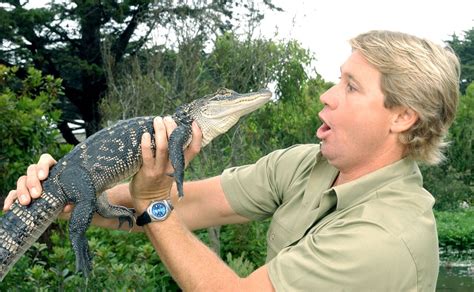 Steve Irwin Once Apologized For Feeding A Croc While Carrying His 1