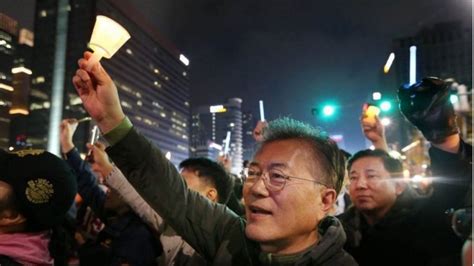 Seoul Protest Targets South Korean President Park Geun Hye Bbc News