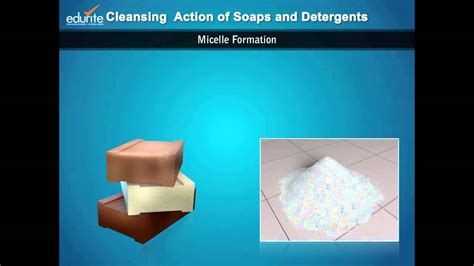 Most of the dirt is oily in nature and oil does not dissolve in water. Cleansing Action of Soaps and Detergents - YouTube