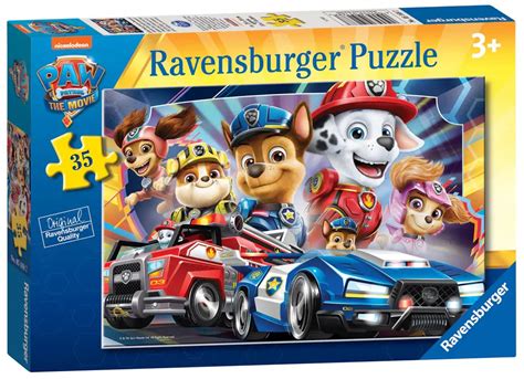Paw Patrol The Movie 35 Piece Jigsaw Puzzle Ravensburger Cogs Toys