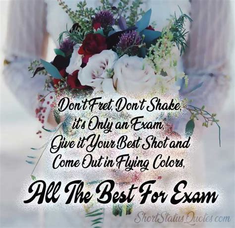 You can handle whatever this day throws at you. Exam Wishes Status and Good Luck Messages for Exam - Ultra ...