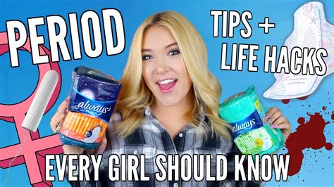 Period Tips And Life Hacks Every Girl Should Know Feat Always My Fit