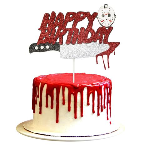 Buy Have A Killer Birthday Cake Topper Jason Friday The 13th Birthday Party Decorations Cake