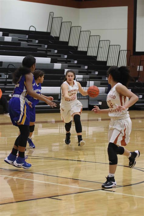 jv girls basketball slips past the panthers 59 52 westwood horizon