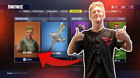 Faze Tfues Favorite Skin Default Skinno Backbling After Fortnite