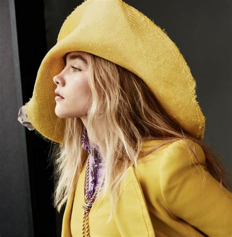 Florence Pugh For Vogue Magazine February Hawtcelebs