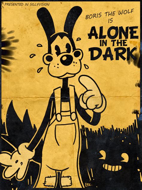 Bendy And The Ink Machine Boris Poster Ismalaow
