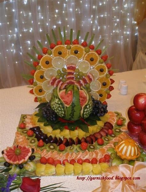 Garnishfoodblog Fruit Carving Arrangements And Food Garnishes