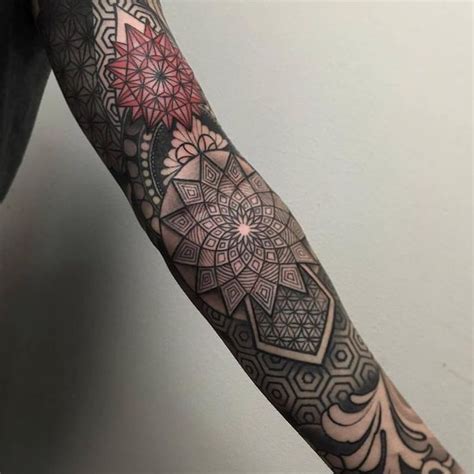 Geometric Tattoo Sleeve Designs Ideas And Meaning Tattoos For You