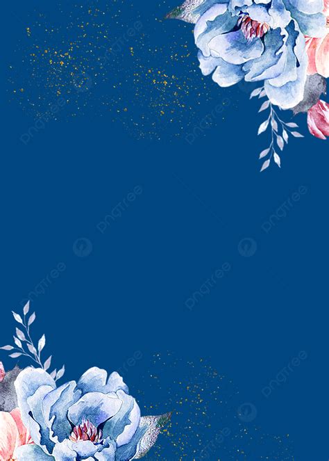 Latar Belakang Latar Belakang Tanaman Bunga Biru Gambar Wallpaper Untuk