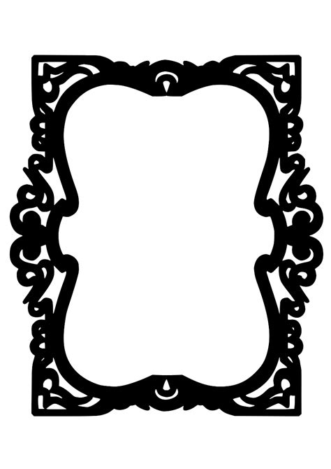 Svg Template Photo Frame Frame Free Svg Image And Icon Svg Silh