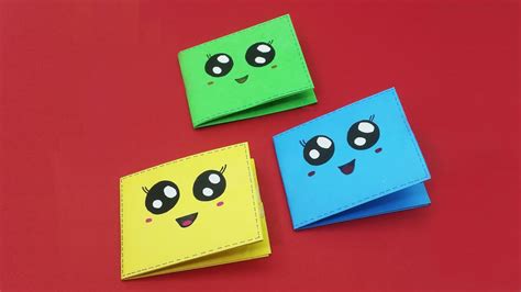 Easy Origami Wallet Making How To Make A Cute Paper Wallet Diy