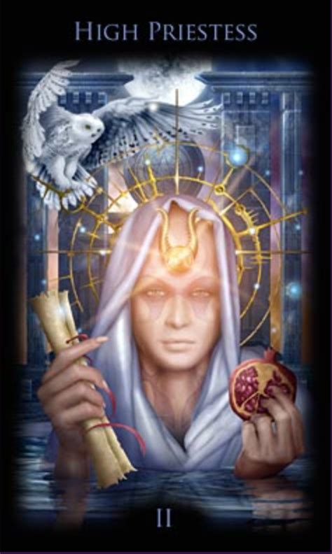 Card Of The Day High Priestess Wednesday June 17 2015 Divine