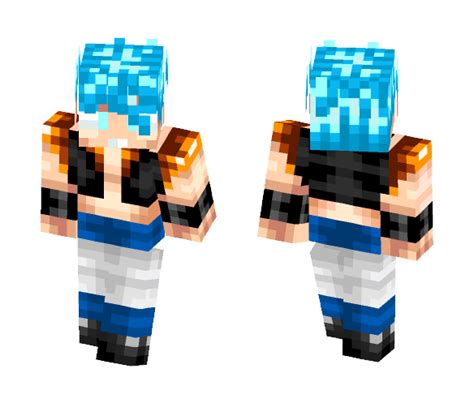 Download Super Saiyan Blue Gogeta Fanmade Minecraft Skin For Free