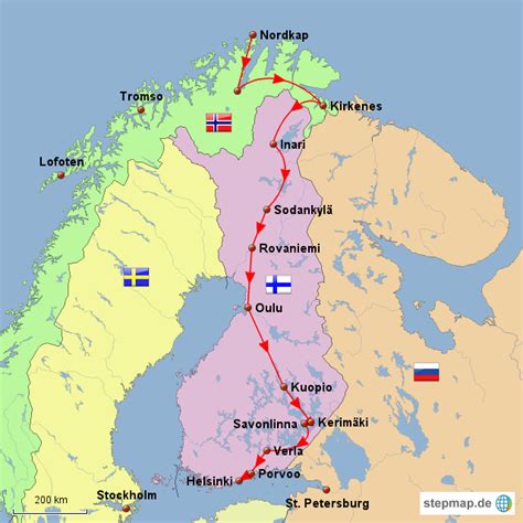 Bahnreisen und interrail in finnland sind deshalb gute möglichkeiten, das land zu entdecken. Deutschland Finnland Karte | My blog