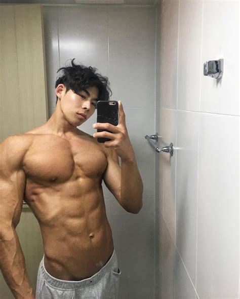 ripped asian hunk hunk ripped mens fitness