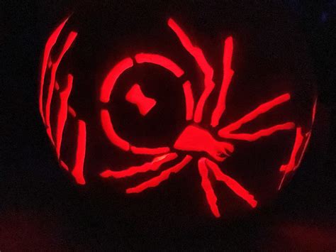 Black Widow Pumpkin Carving Halloween 2022 Luckyme015 Flickr