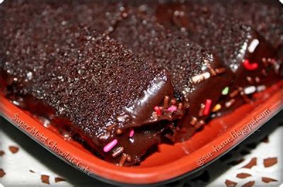 1 sudu teh baking powder. HaSue: I Love My Life: Resepi: Super Moist Chocolate Cake ...