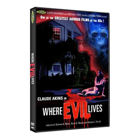 Where Evil Lives DVD TROMA Direct