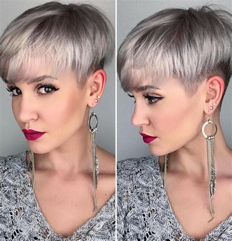 kurzweilige Kurzhaarfrisuren für feines Haar Neue Haarmodelle Haircuts for fine hair